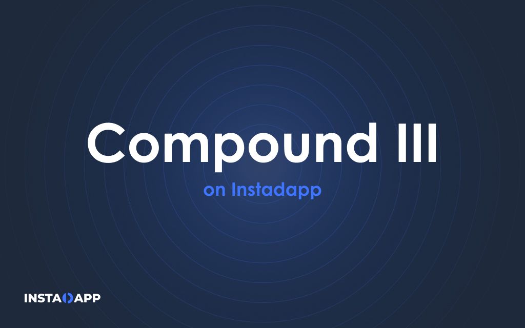 Compound III on Instadapp